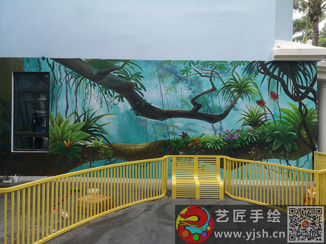 三亞海棠灣海角院子2期墻繪